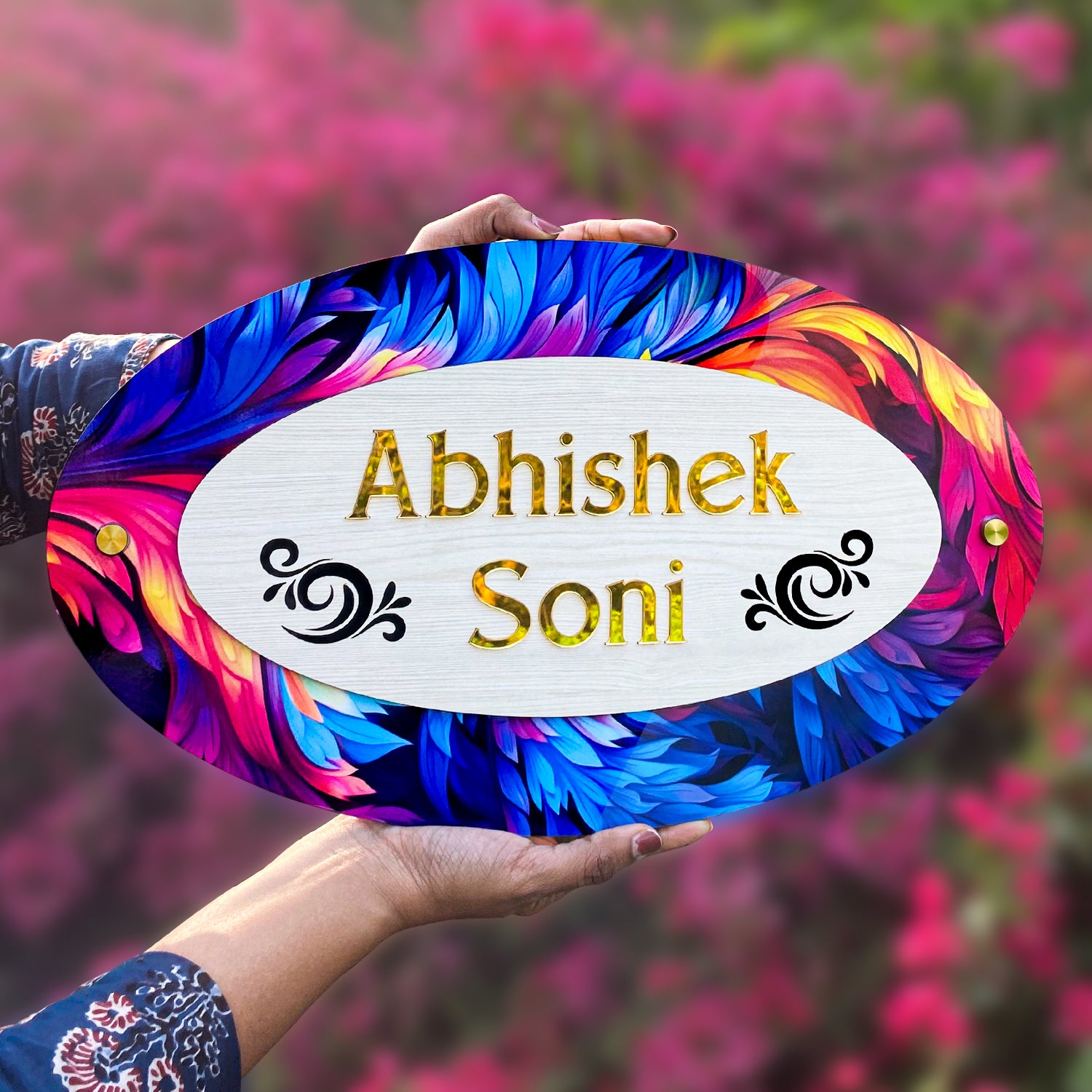 Personalized Desk Name Plate, Office Nameplate, Name Tag, Custom Plaque