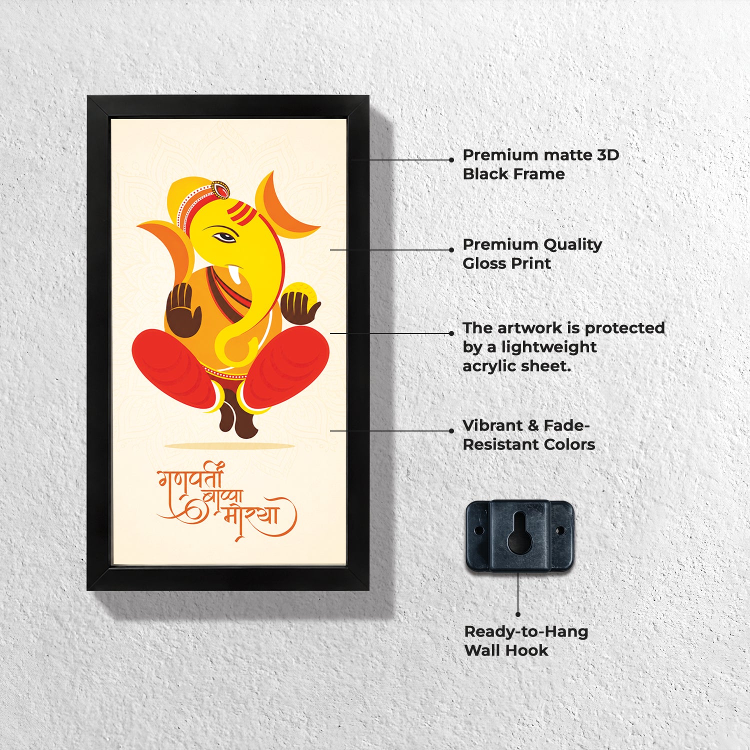 Ganpati Gajanan (Set of 2)