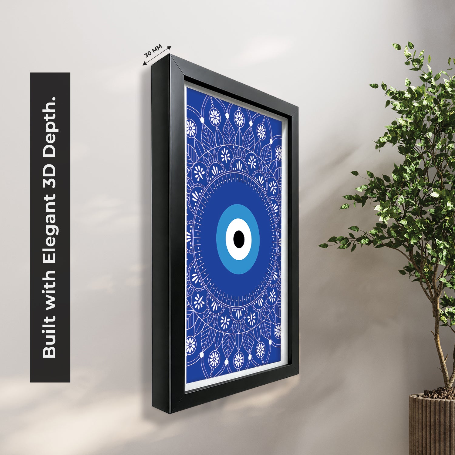 Positive Vibes Only Wall Frame (Set of 2)