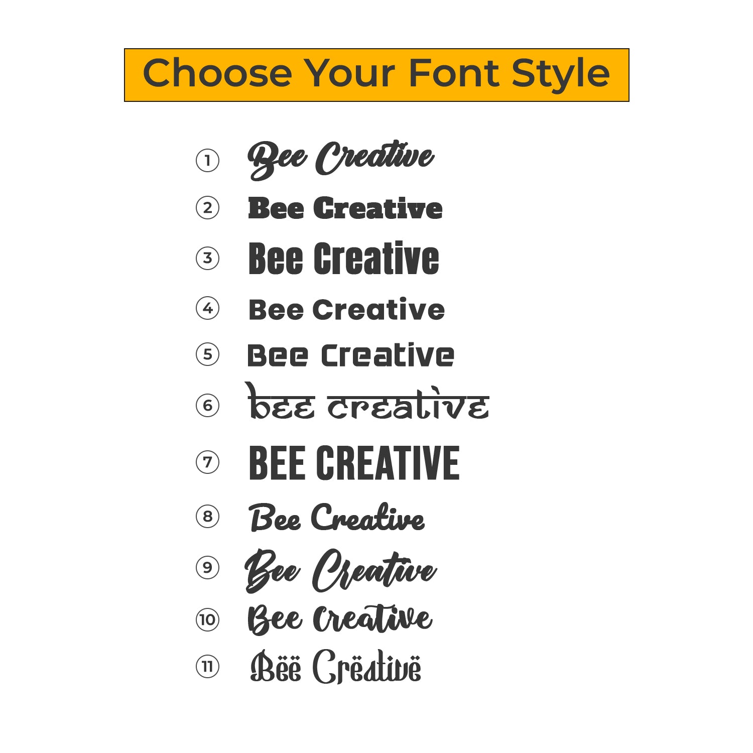 Silver / Gold Home Name Plate