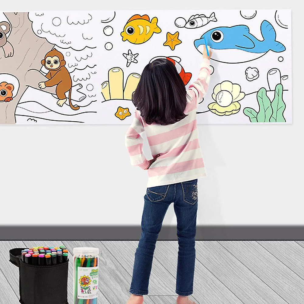 Doodle Art Roll - Animals Theme (5 meters)πππππ(5.0 RATED)