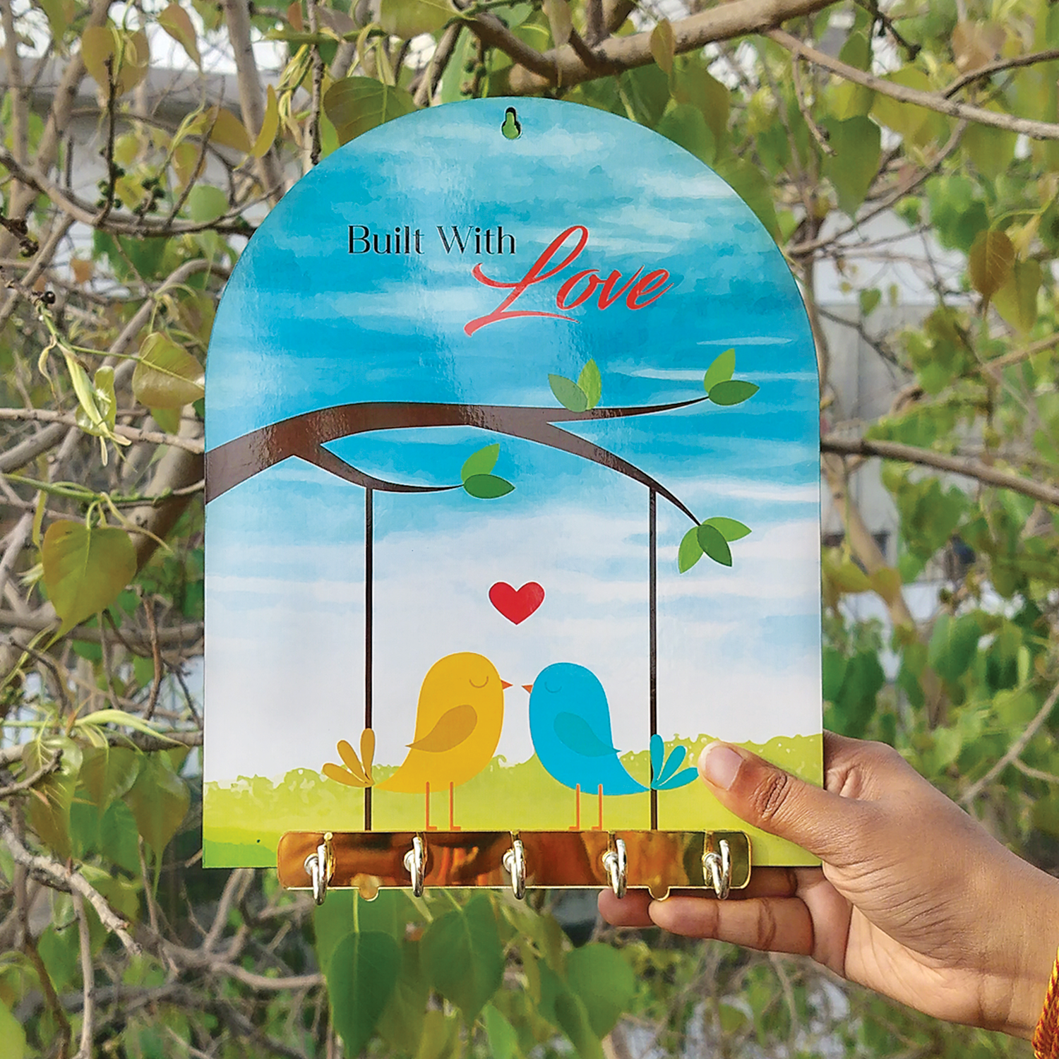 Birdy Couple Key Holder