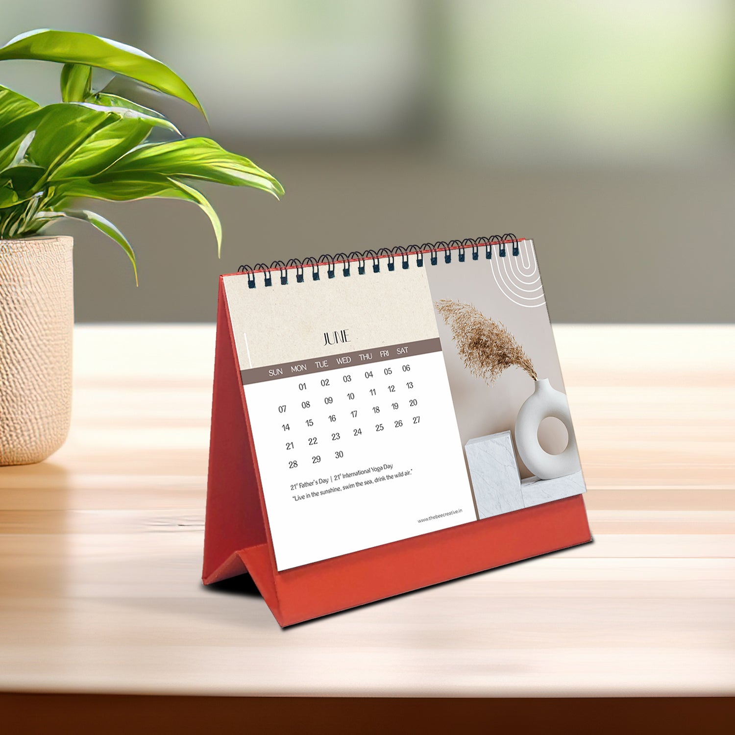 Rustic Minimalist - MDF Base 2026 Calendar