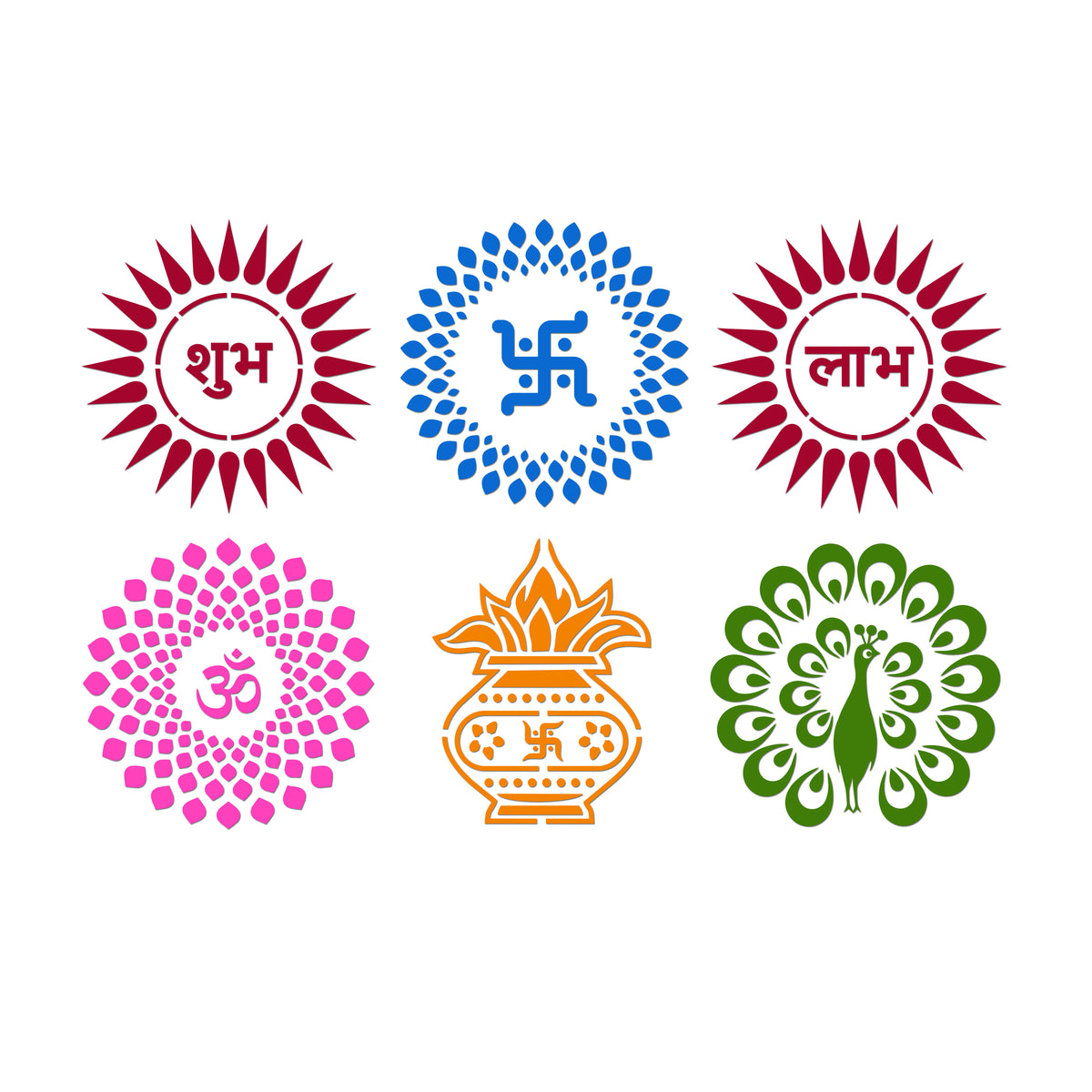 Rangoli Stencils