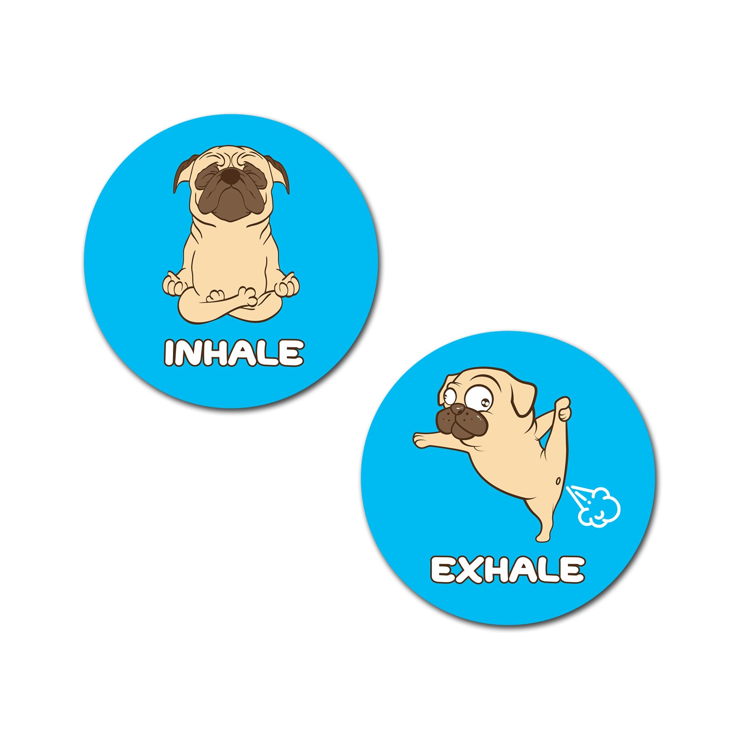 Inhale Exhale (Set of 2)