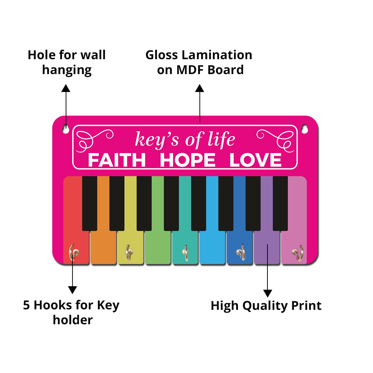 Key Holder (Piano)