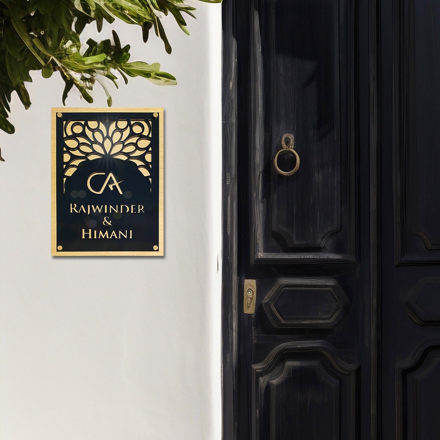 Shiny Gold - Name Plate
