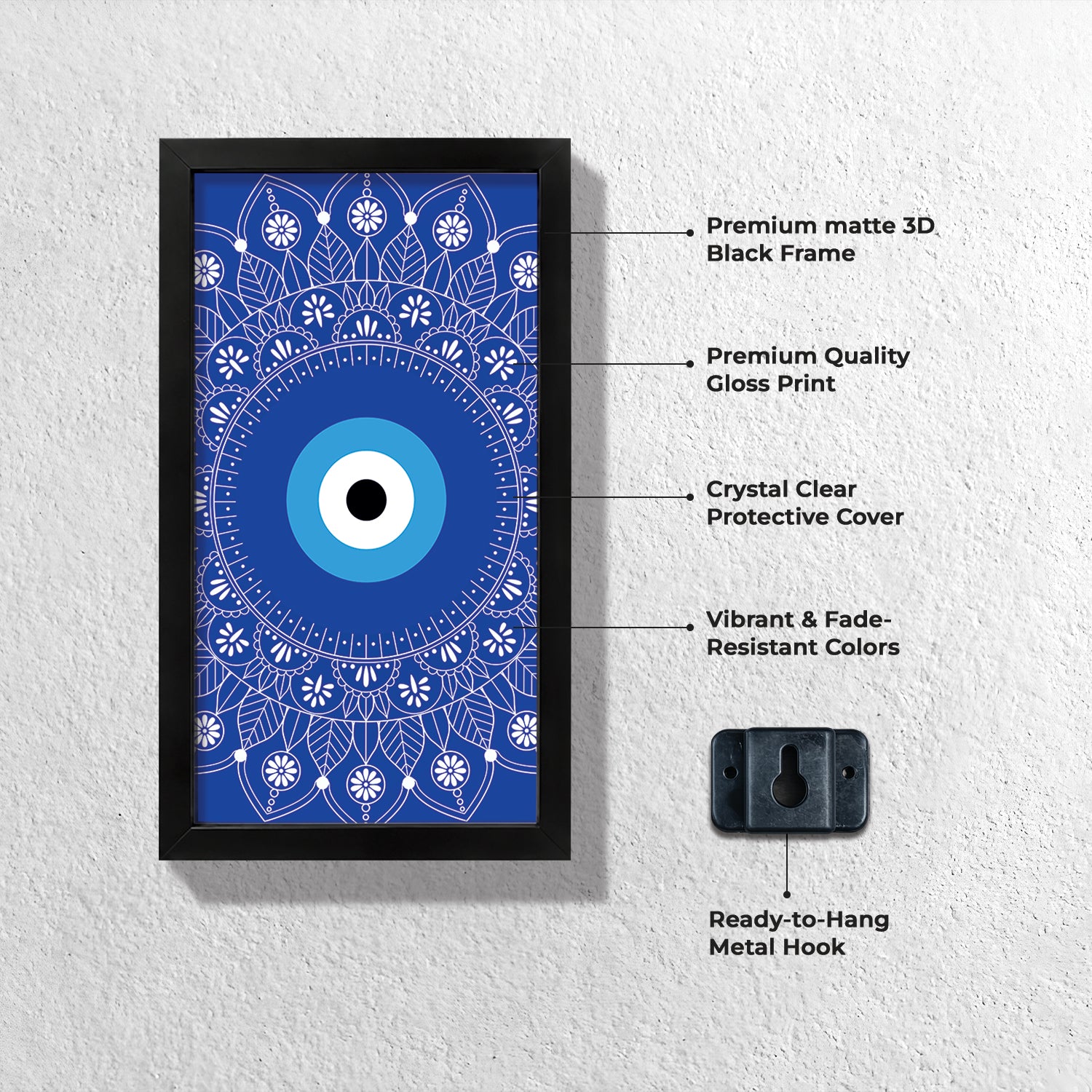 Positive Vibes Only Wall Frame (Set of 2)