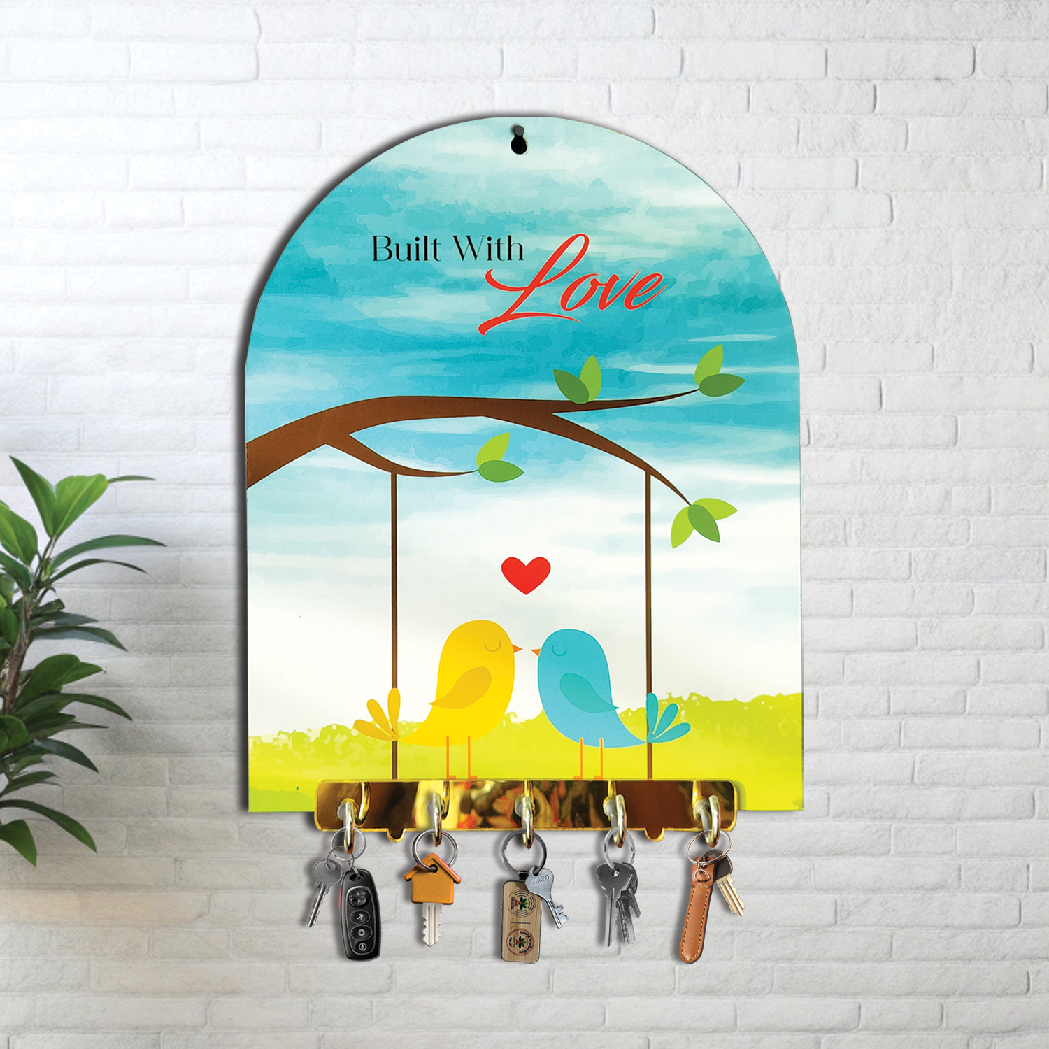 Birdy Couple Key Holder