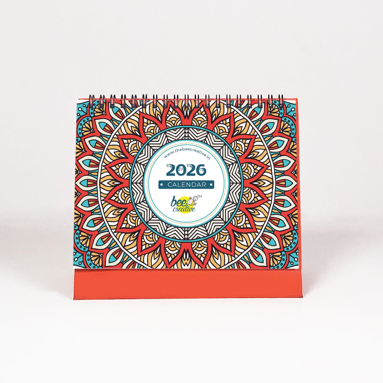 Mandala Art - MDF Base 2026 Calendar