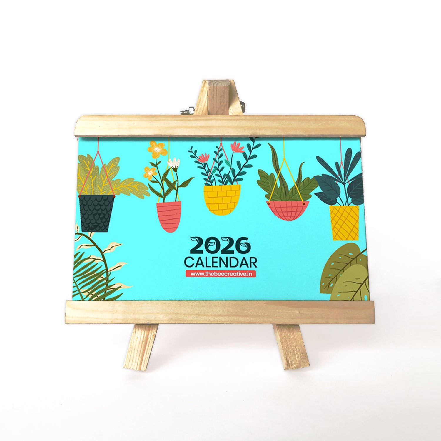 Nature & Beauty - Wooden Base 2026 Calendar