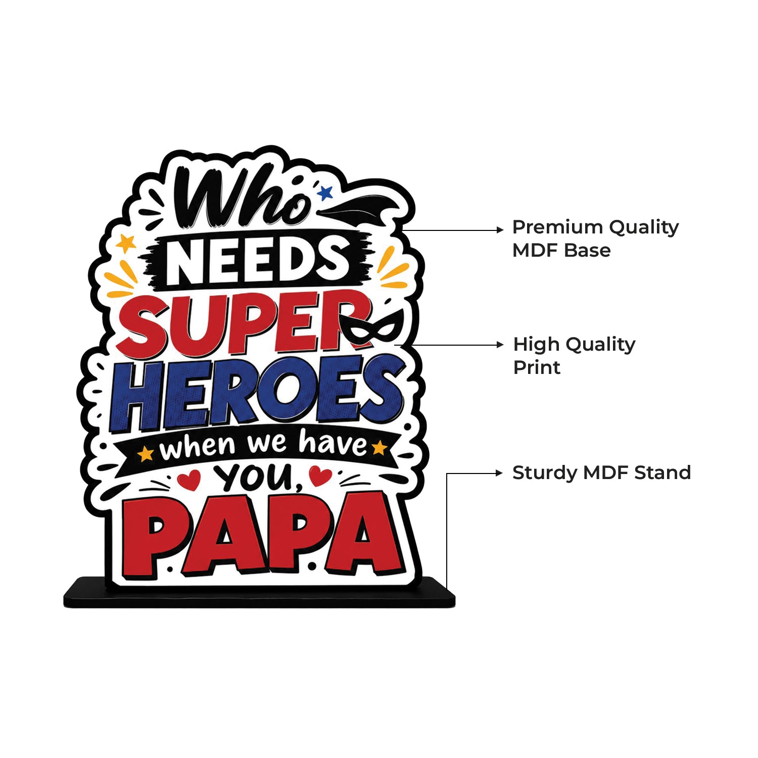Superhero PAPA - Table Top