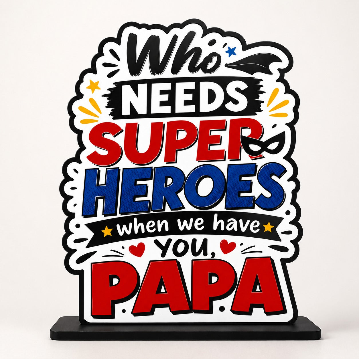 Superhero PAPA - Table Top
