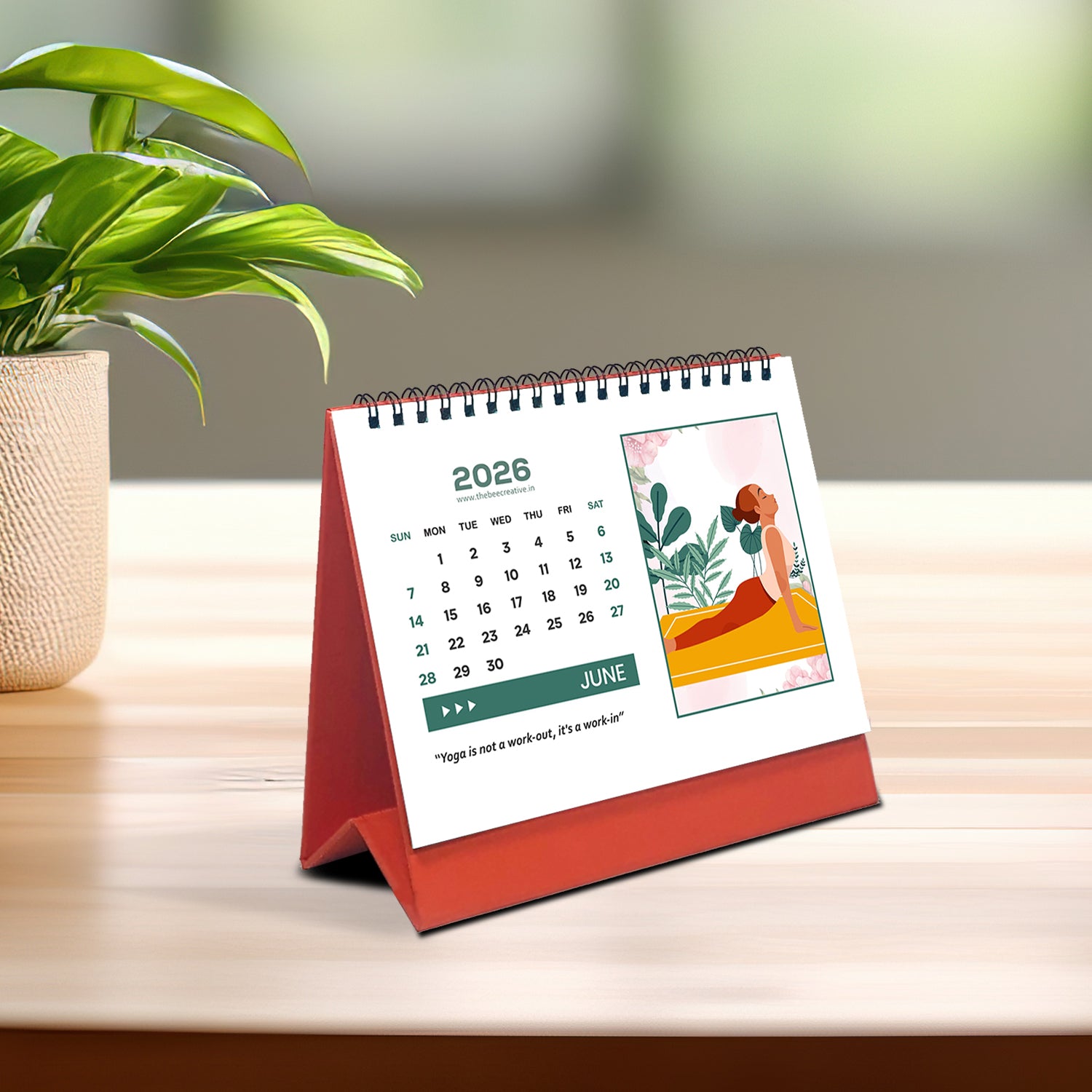 Yogic New - MDF Base 2026 Calendar