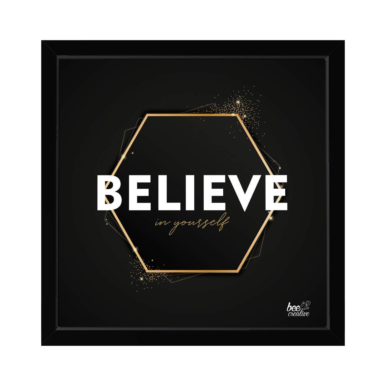 Wall Art Frames set of 3 - Believe Remember Dream