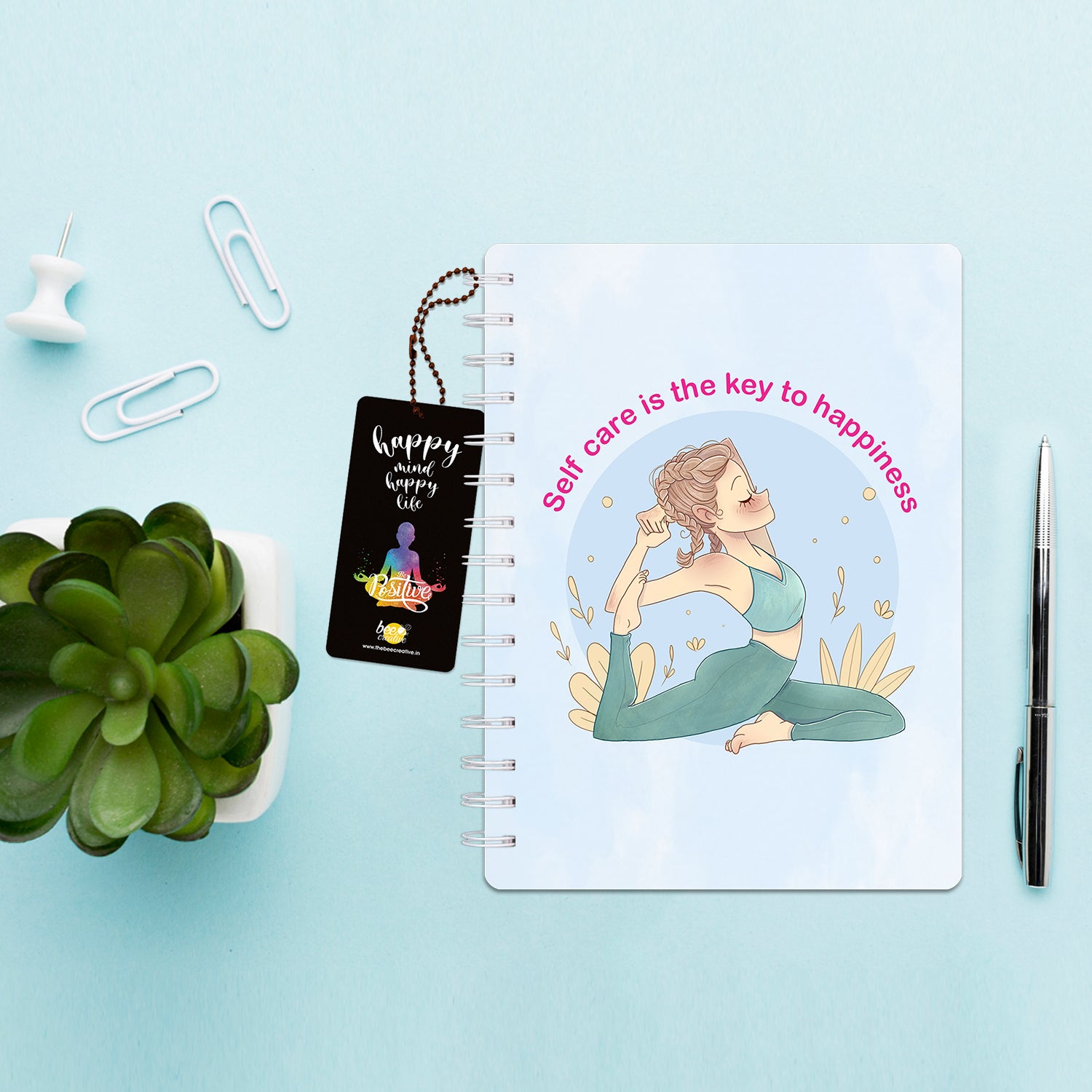 Bee Creative Daily Planner I A5 - Self Care