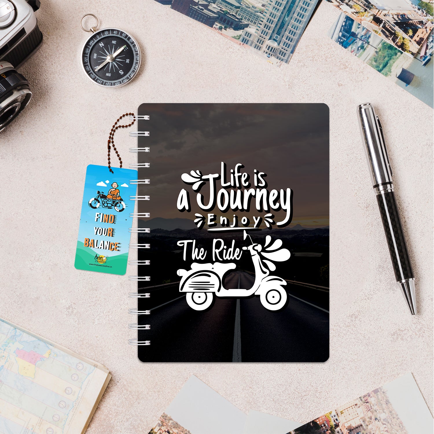 Bee Creative Daily Planner I A5 - Journey