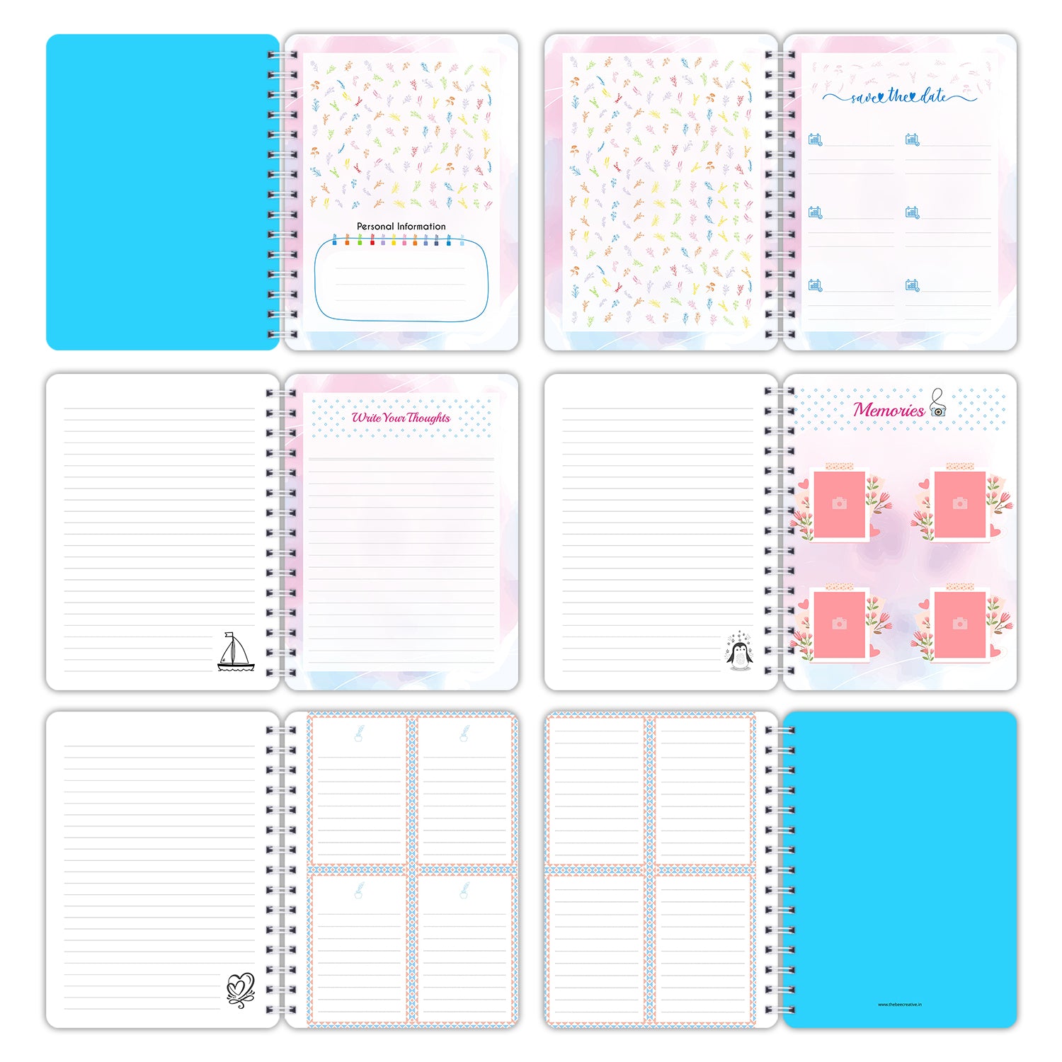 Bee Creative Daily Planner I A5 - Be a Leader