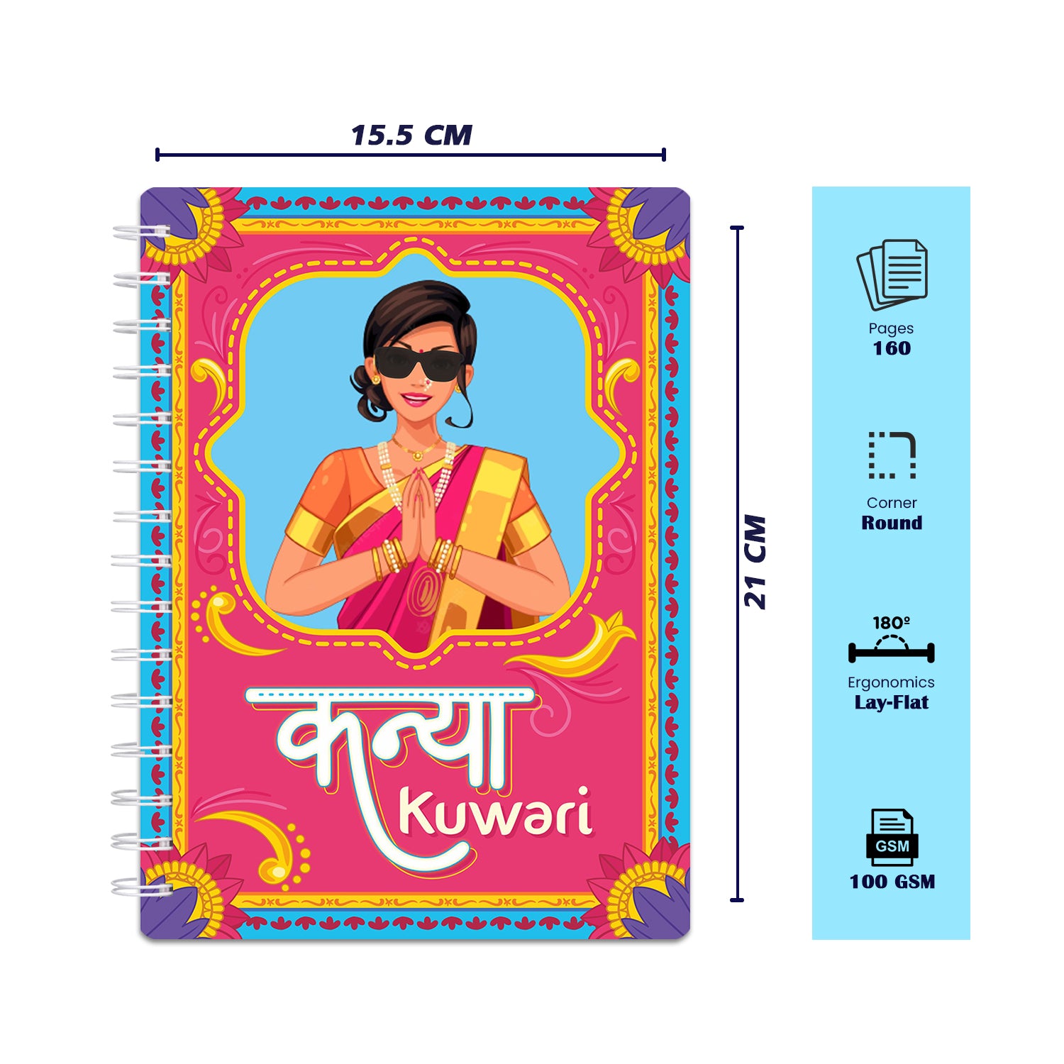Bee Creative Daily Planner I A5 - Kanya Kunwari